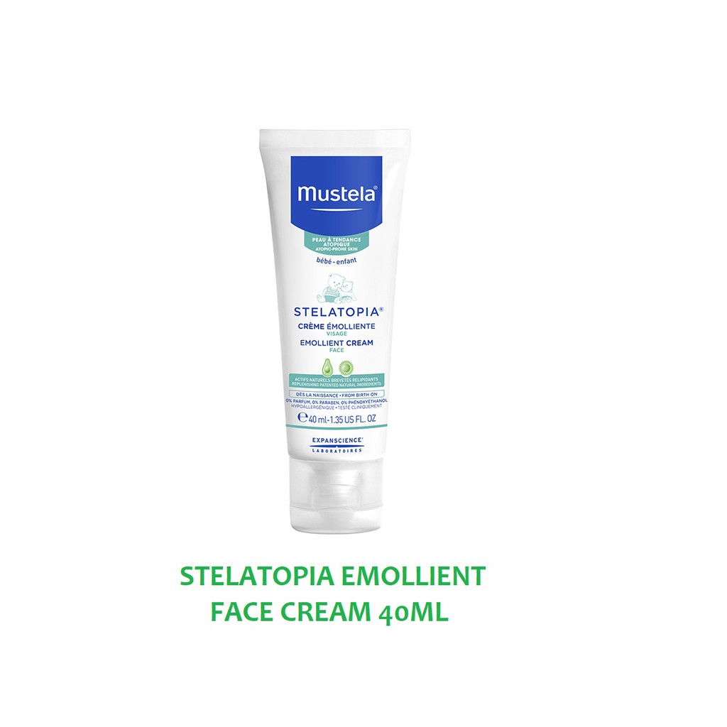 mustela stelatopia face cream