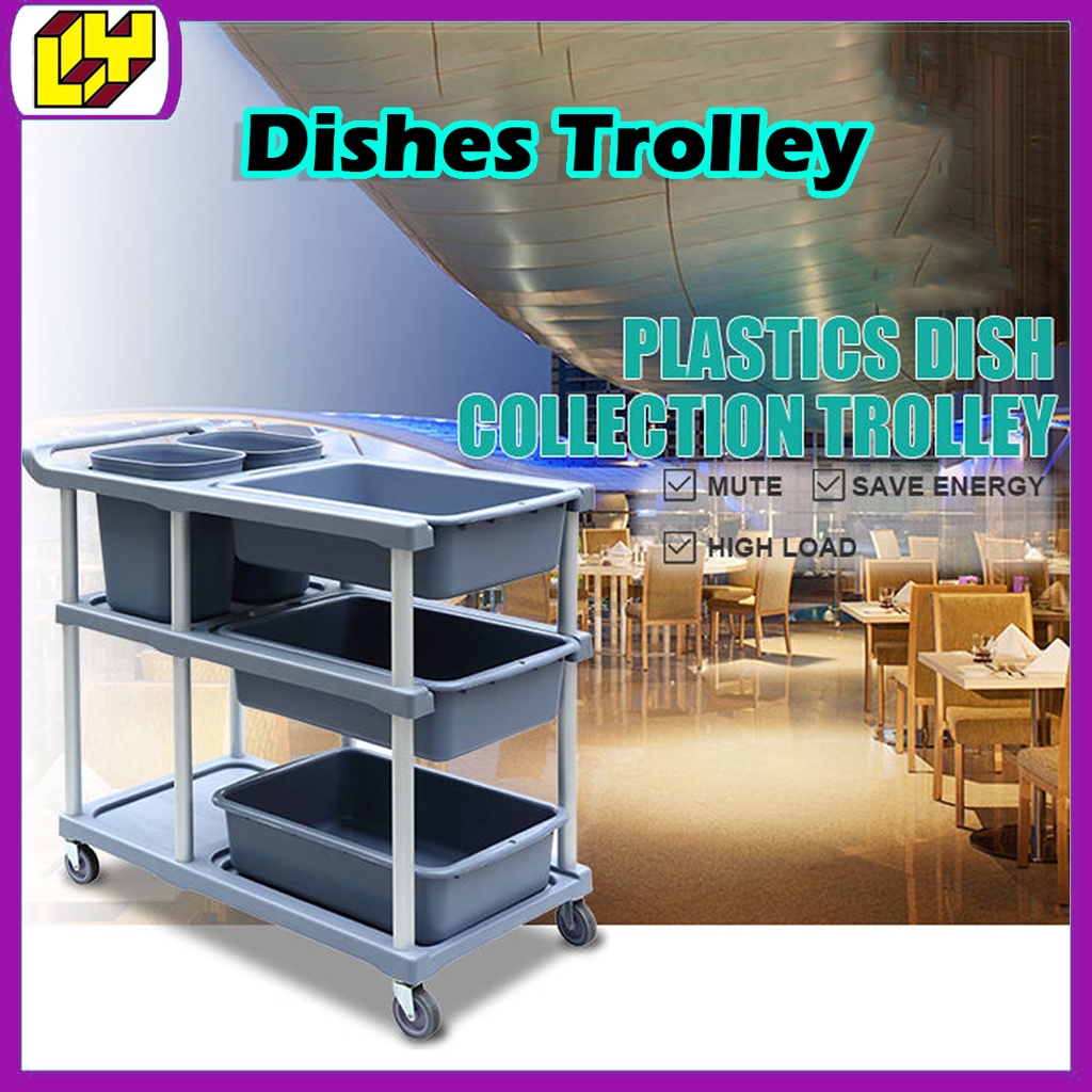 Dishes Trolley Restaurant Trolley Dish Collect Trolley Hotel Restaurant Dish Collection Cart