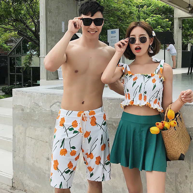 couple beachwear