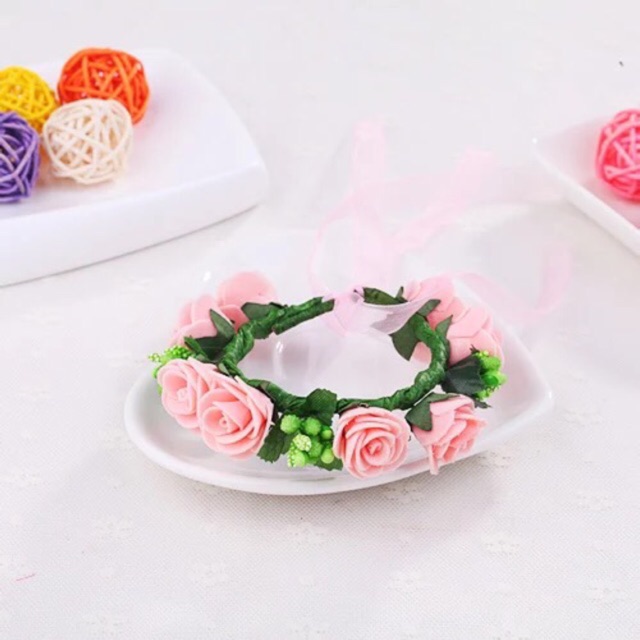 Wedding Hand Flower Ready Stock 结婚庆用品韩式胸花婚礼舞蹈姐妹团手环花新娘手花伴娘腕花手腕花 Shopee Malaysia