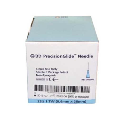 Bd Precisionglide Needle 23g 1 Tw 06mm X 25mm 100s Shopee Malaysia