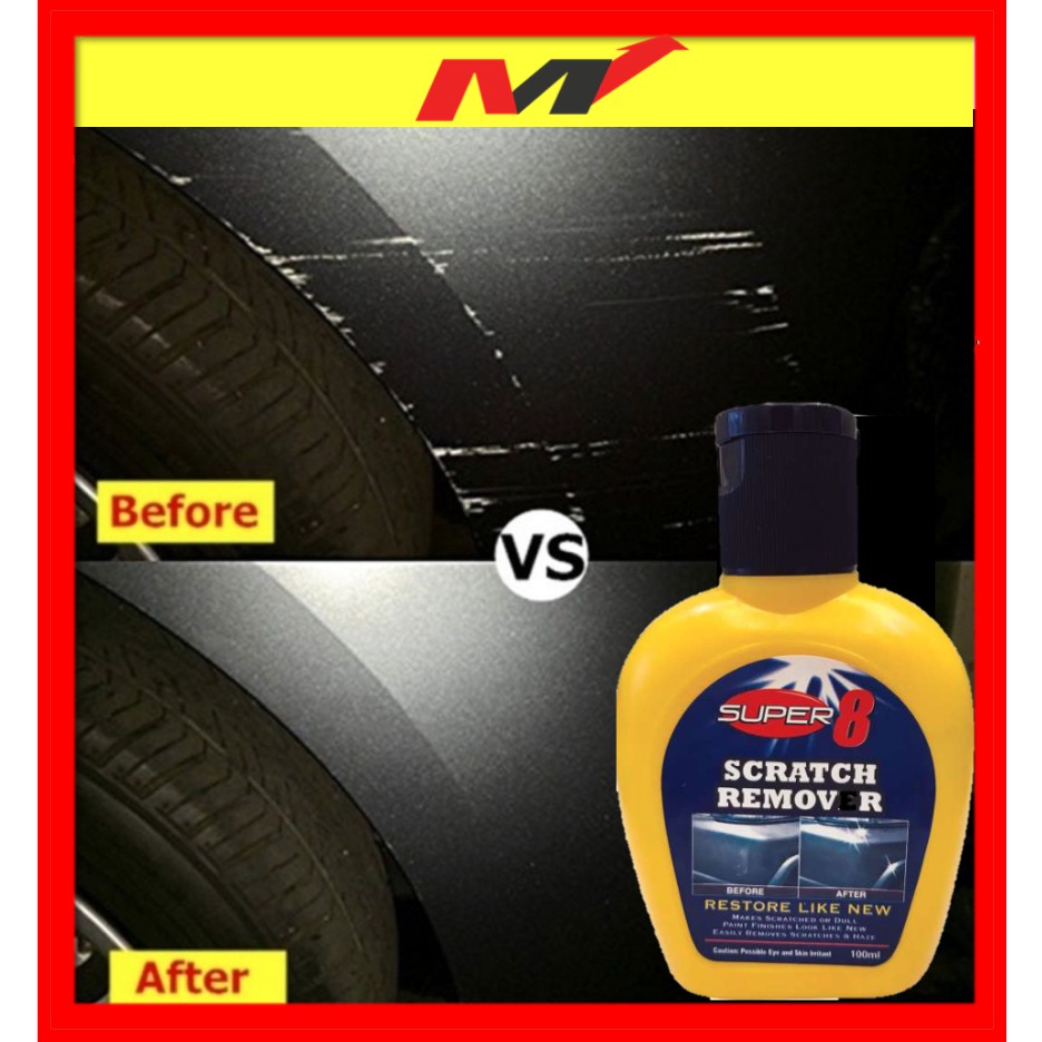 Super 8 Scratch Remover Wax Polish Headlamp Restore Renew Car Care Hilang Calar Kereta Door Handle Scratch Shopee Malaysia