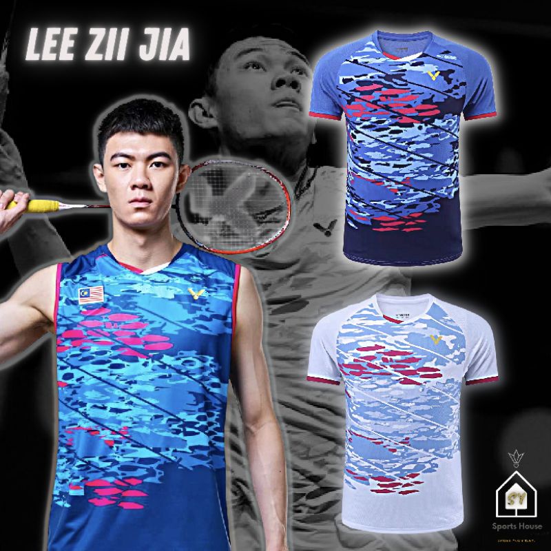 Victor 2022 Design Lee Zii Jia Badminton Jersey Malaysia All England ...