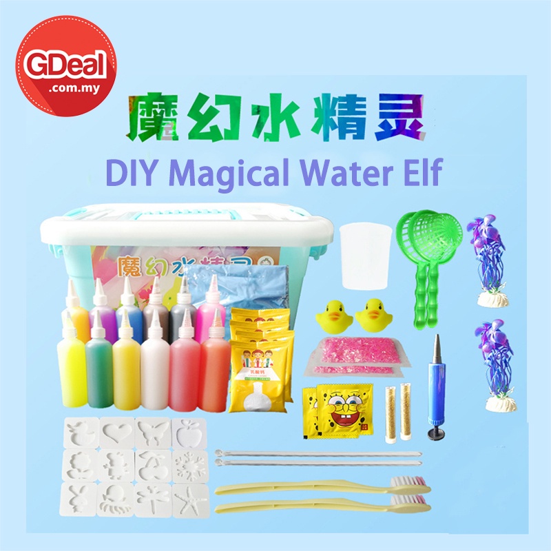 GDeal Children Educational Toy Magical Water Elf Ocean Baby Color Glue