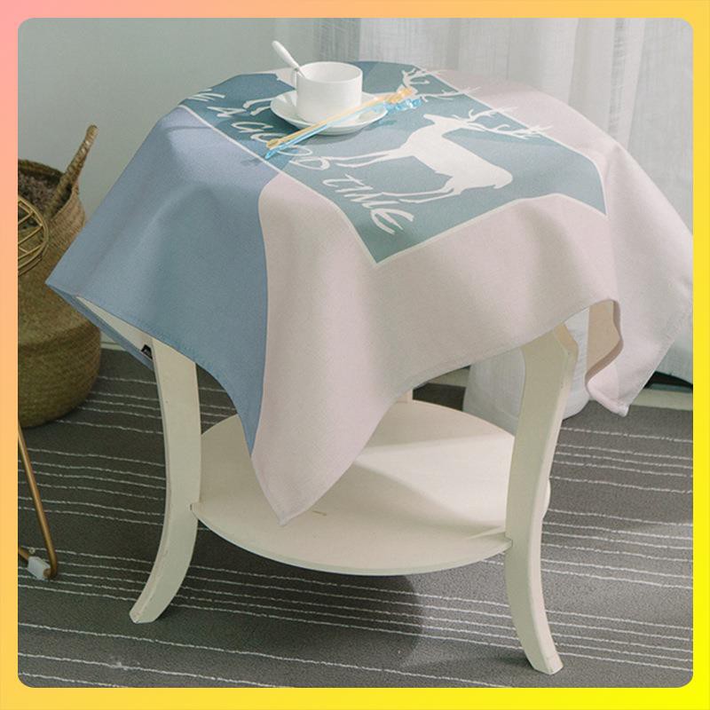 Tablecloth Spot Nordic Cotton And Linen Tablecloth Round Table Tablecloth Tv Cabinet Coffee Table Dust Cloth Cover Towel Square Dining Table Cloth Bedside Table Cover Cloth1 Shopee Malaysia