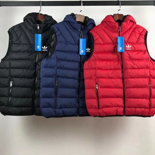 adidas sleeveless jacket