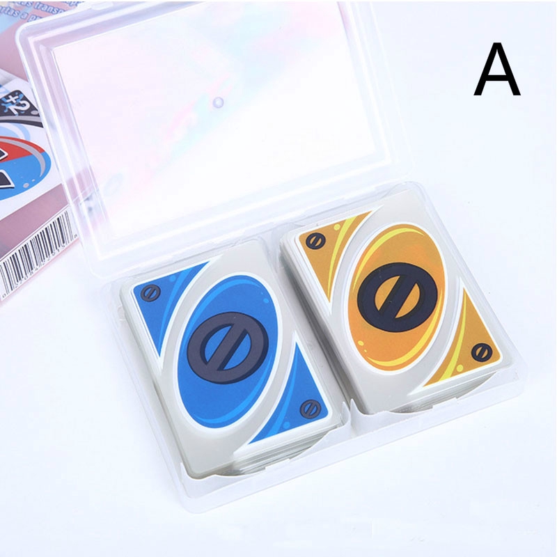 Rb Transparent Waterproof Uno H2o Card Game Playing Card Family Fun Other Poker Card Games