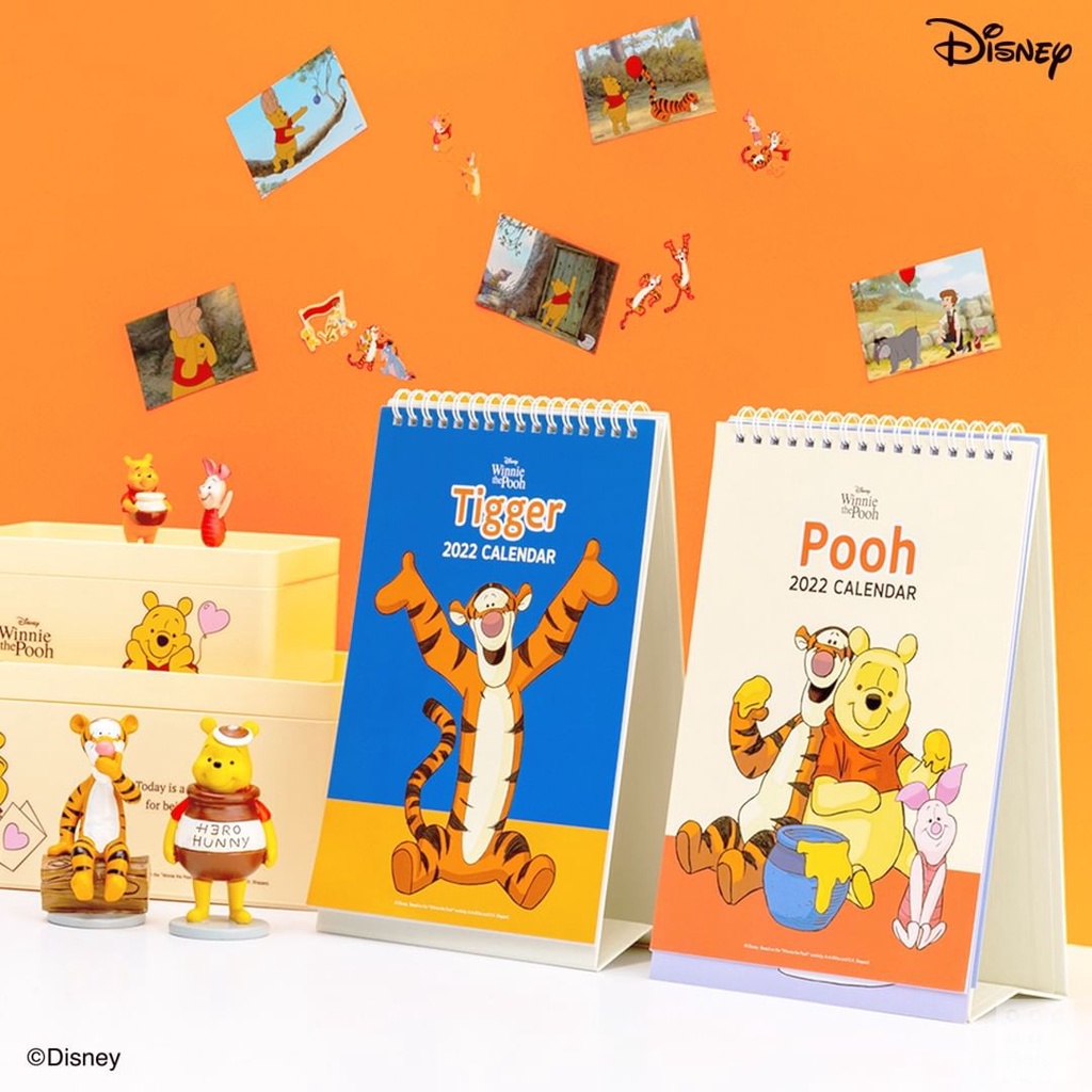 2022 Disney Winnie The Pooh Desk Calendar Pooh Tigger 2022 Table 