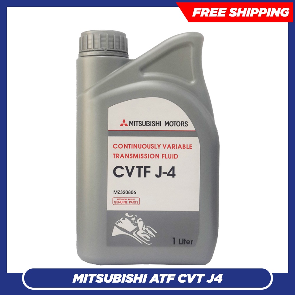 (100% ORIGINAL) Mitsubishi ATF CVT J4 Auto Transmission Fluid (1L ...