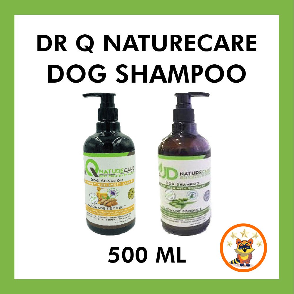 Dr Q Nature Care Canine Dog Shampoo Raw Neem With Rosemary / Sweet