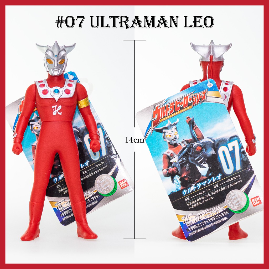Bandai Original 14cm 5 5 Ultraman Ultra Hero Series Ultraman Jack Astra Ace Leo Tiga Dyna Collection Figure Shopee Malaysia