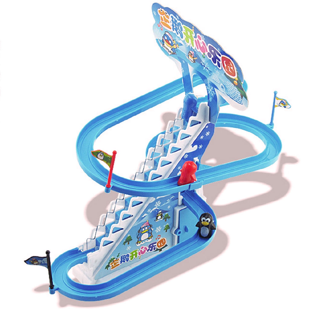 penguin slide toy