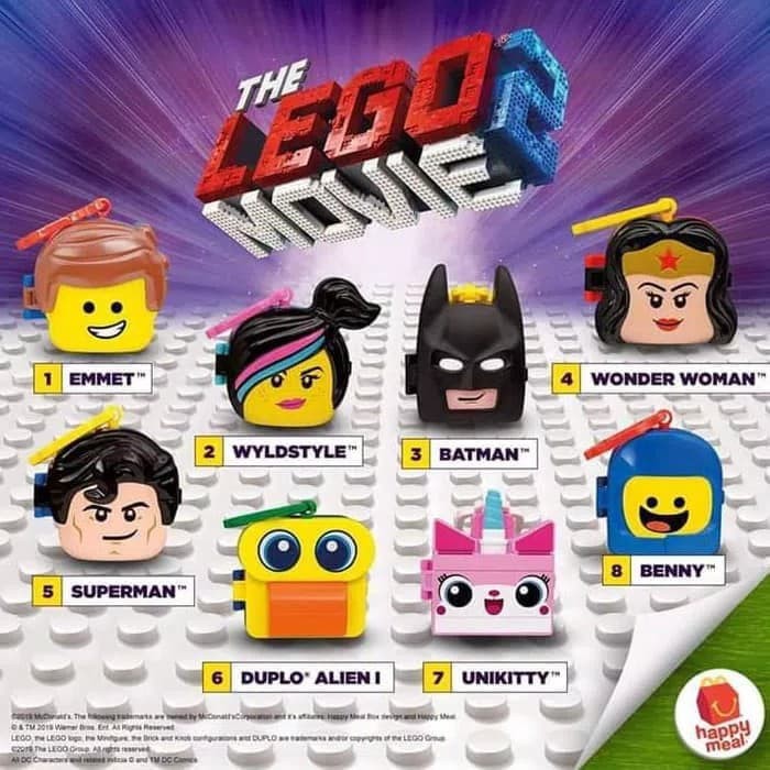 lego movie 2 mcdonalds toys