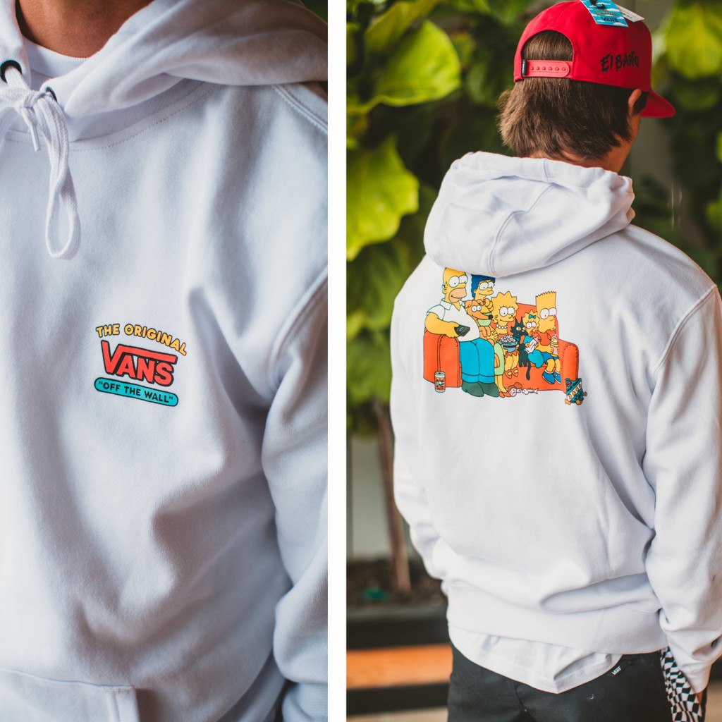 simpsons vans hoodie