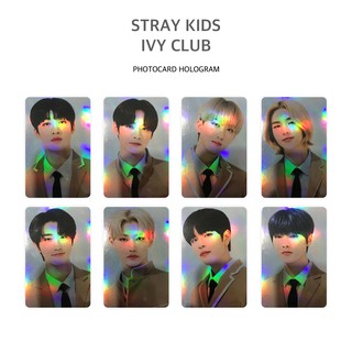 Photocard Hologram Stray Kids Ivy Club