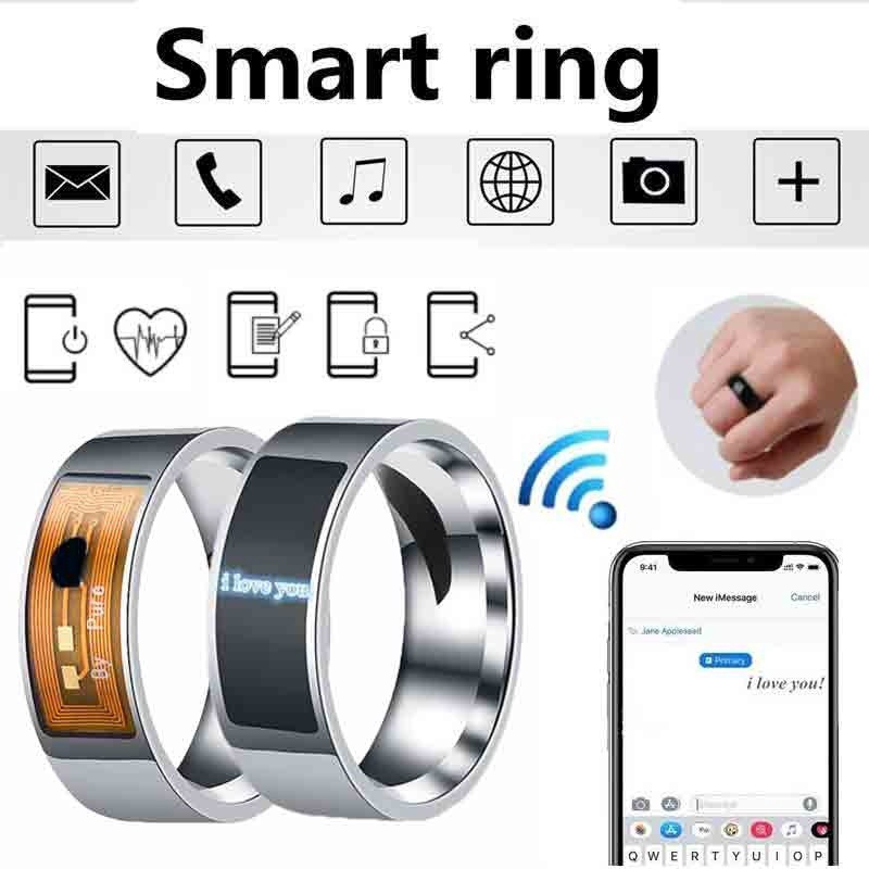 Ruimin 1PC NFC Smart Ring Electronics Mobile Phone Accessories for Android Windows NFC Mobile Phones 