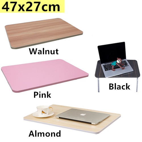 Folding Foldable Laptop Desk Table On Bed Shopee Malaysia