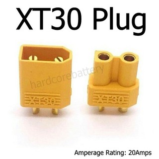 XT30 gold plated Connector Plug Socket Adapter Male Female set Li-po XT 30 RC Battery Bullet Drone With Banana Pair T mt