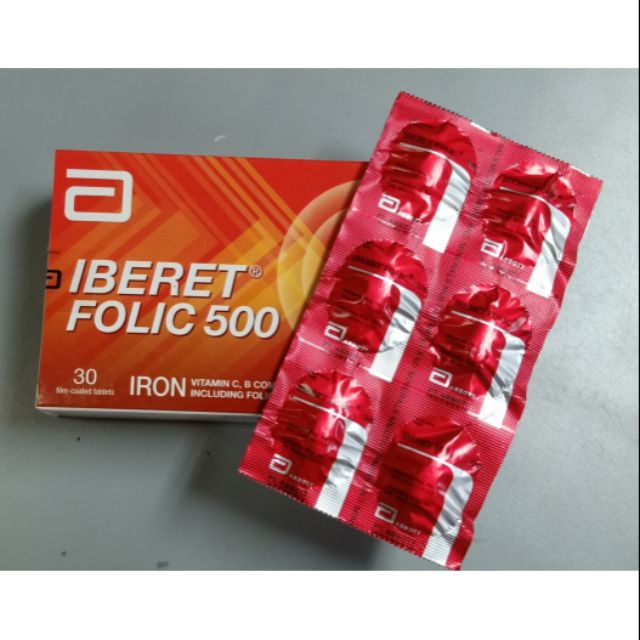 Iberet Folic 500 30 S Shopee Malaysia