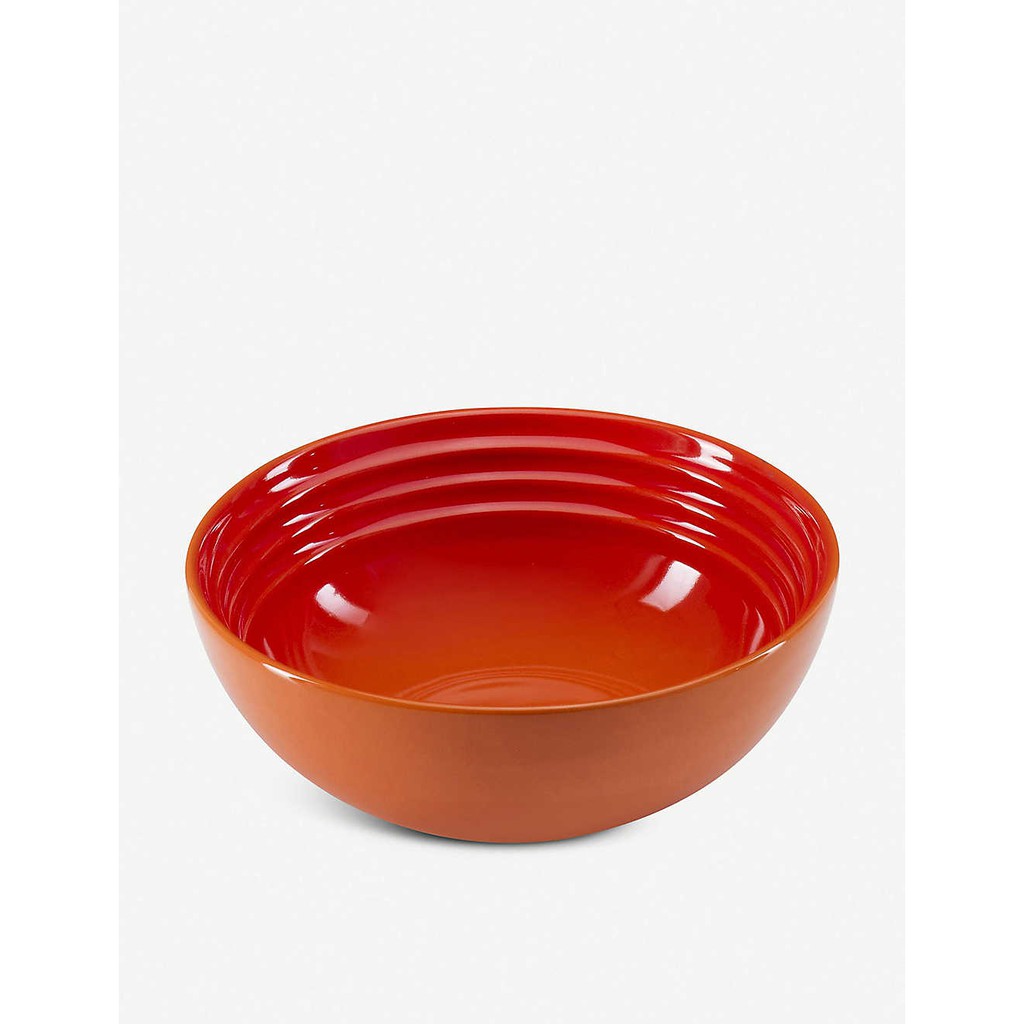 LE CREUSET Stoneware cereal bowl 16cm VOLCANIC [Ready stock] | Shopee  Malaysia