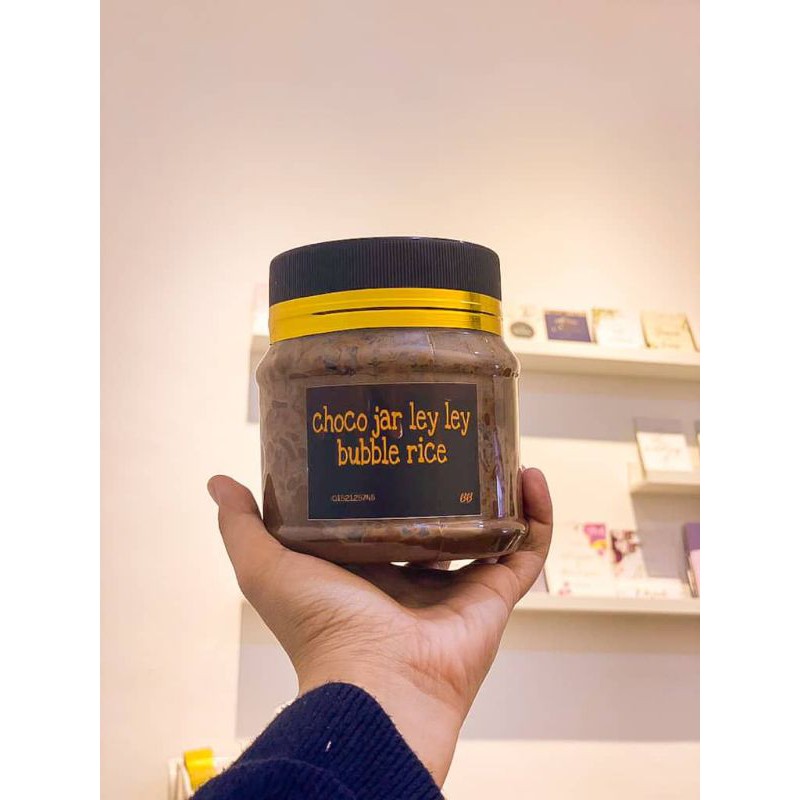 Choco Jar Berleley Premium Topping Chocolate Bubble Rice Milk Chocolate