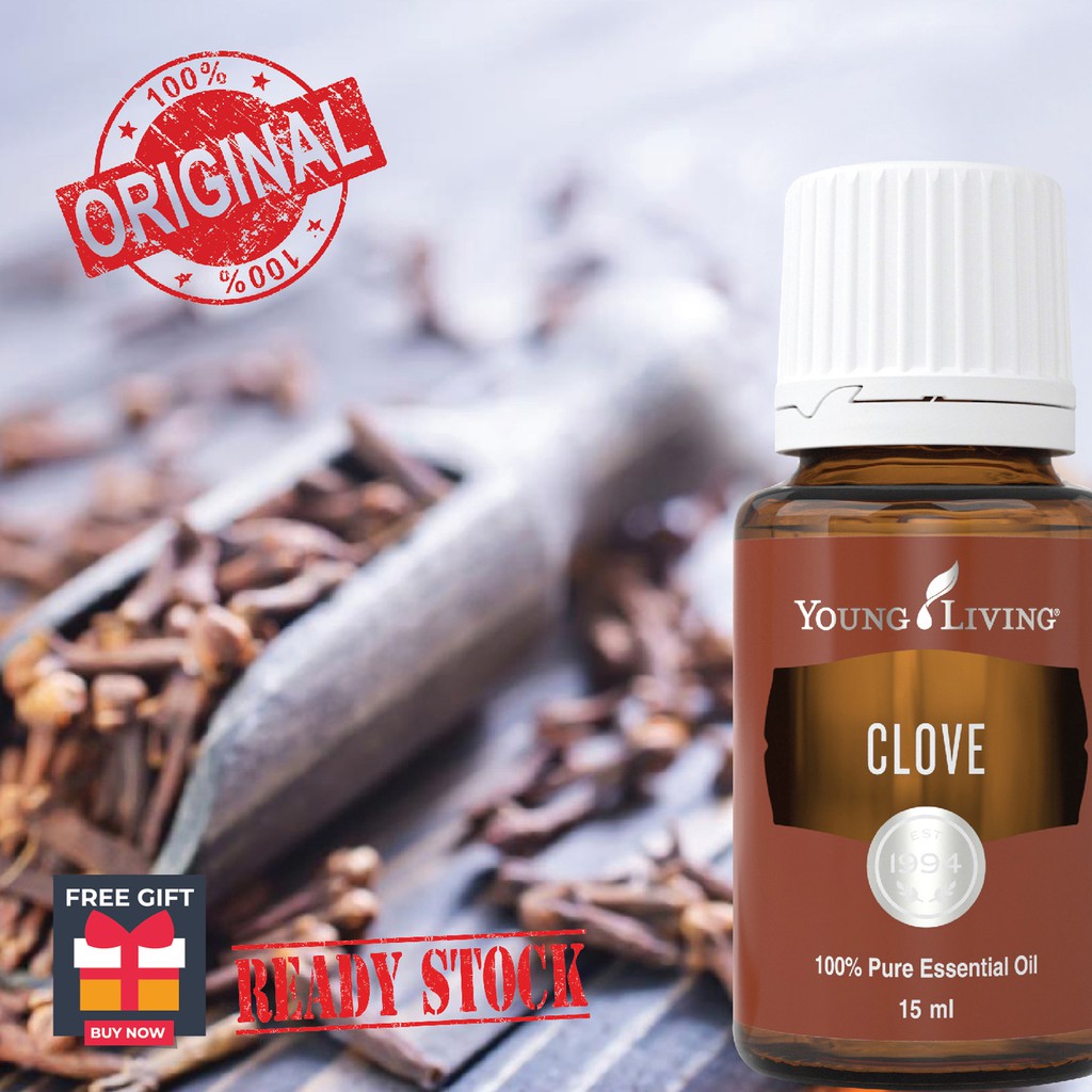 ORIGINAL Young Living Clove Essential Oil 15ml Shopee Malaysia
