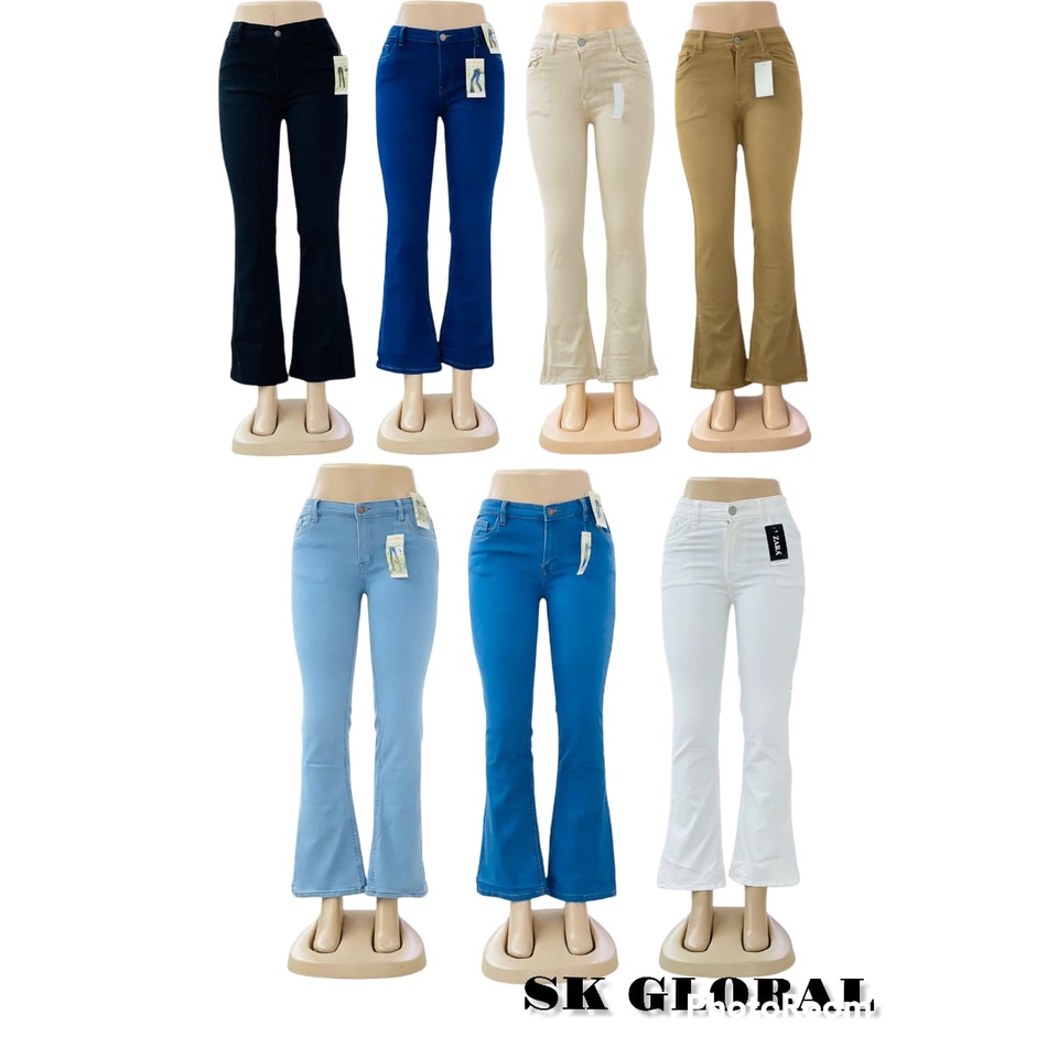 Women BOOTCUT Jeans pant For women Good quality [Ready Stock]