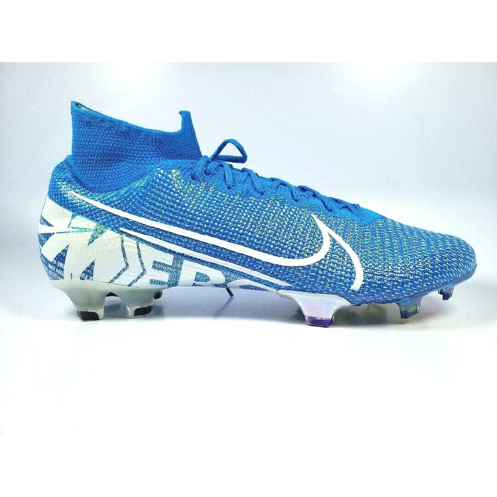 Nike Mercurial Superfly VI 360 Elite FG Top Cleats All White.