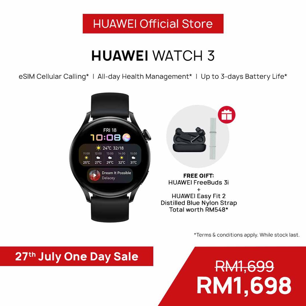 huawei watch sim card