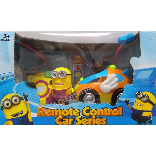 RC Remote Control Minions Car + Music + Lights Toys Shopee Malaysia