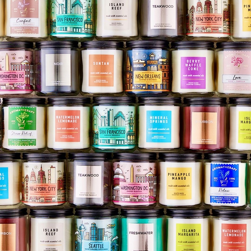 (SALE!) BBW Bath & Body Works 3 Wick 1 Wick Candle Island Margarita ...