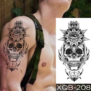 Waterproof Temporary Tattoo Sticker Crusader Wings Cross Warrior Flash  Tattoos Lion Wolf Body Art Arm Fake Sleeve Tatoo | Shopee Malaysia