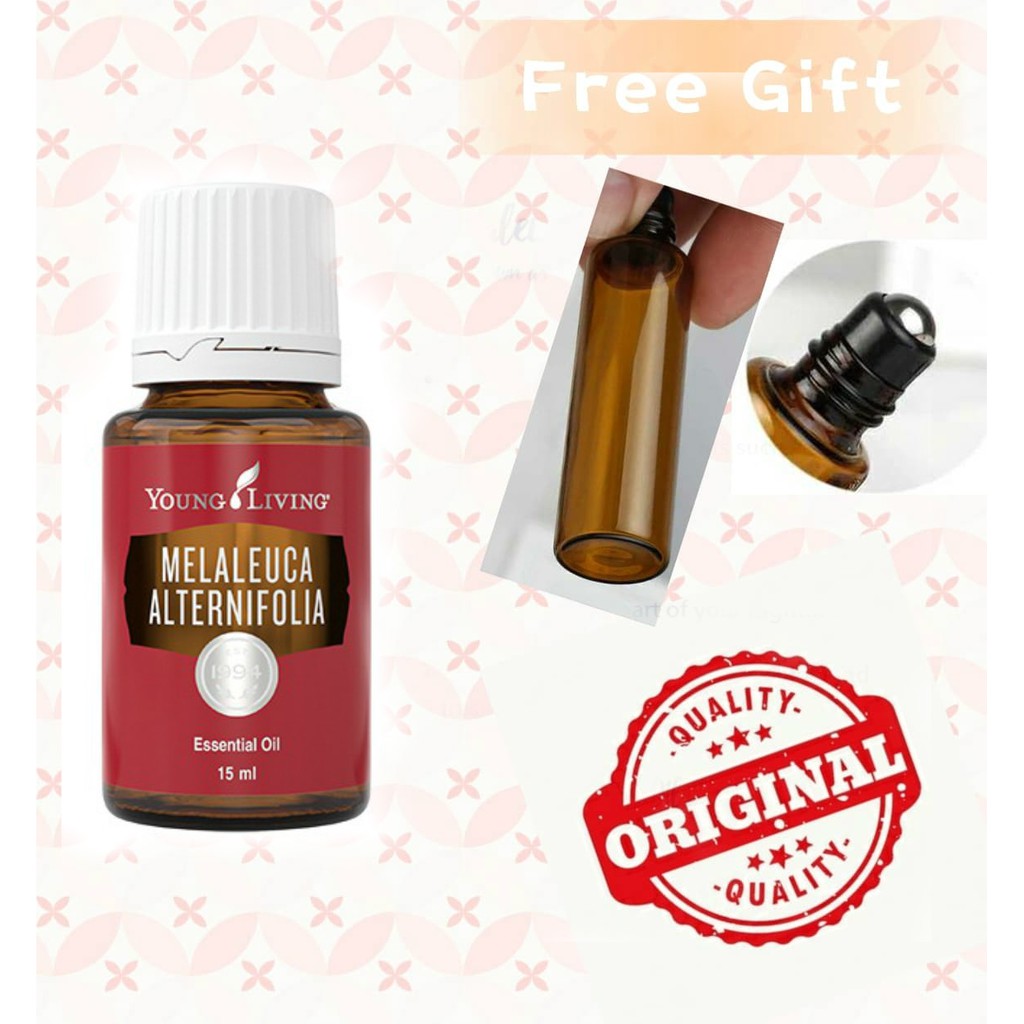 ORIGINAL Melaleuca (15ml) Essential Oil Young Living + Free Gift