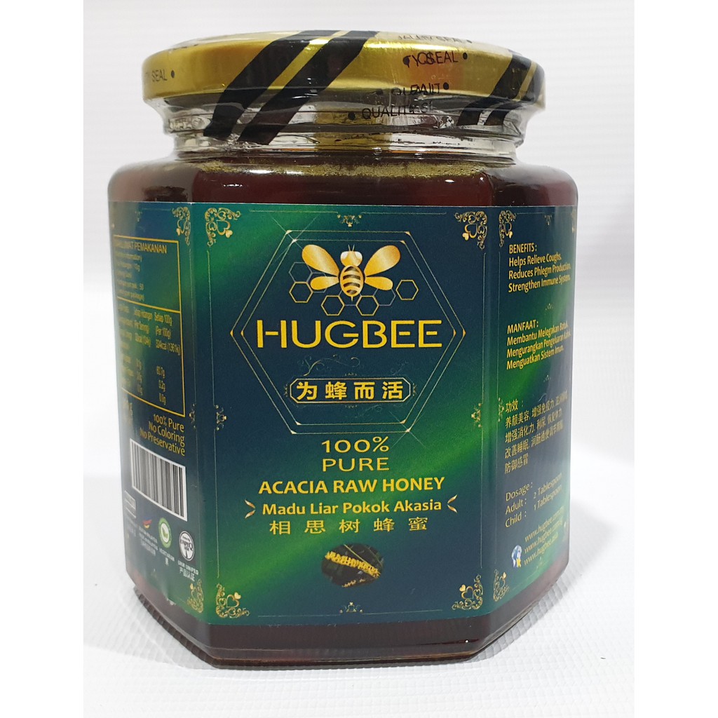 ACACIA RAW HONEY 相思树野蜂蜜500gm READY STOCK  Shopee Malaysia