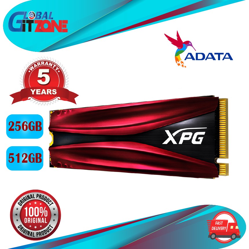 Adata Xpg Gammix Ssd S11 Pro Pcie Gen3x4 512gb 3000mbs 5 Years Warranty Shopee Malaysia 2785