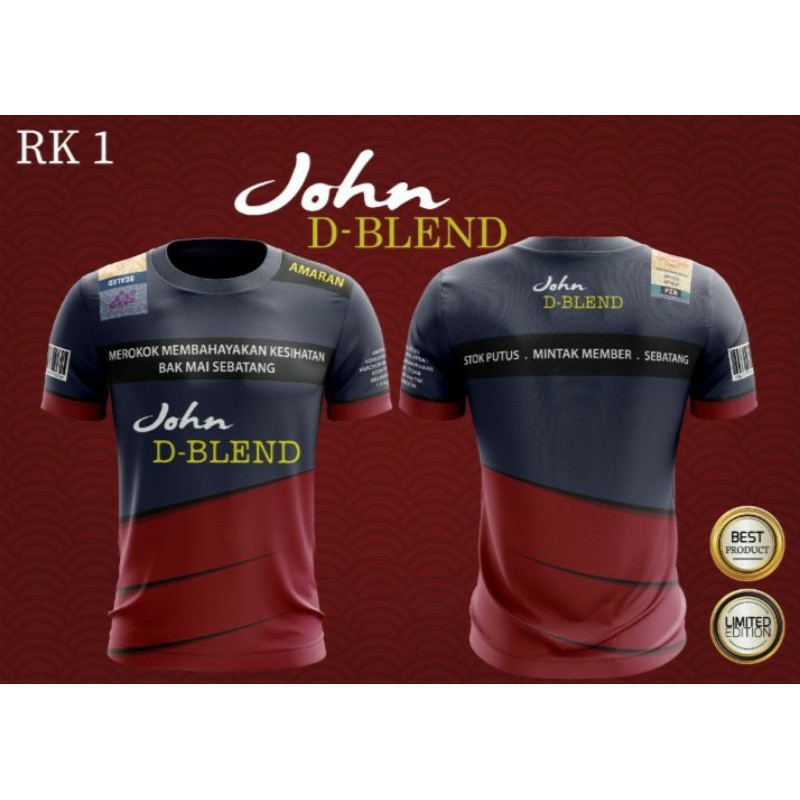 Buy Baju John D Blend Dewasa 2021 Seetracker Malaysia