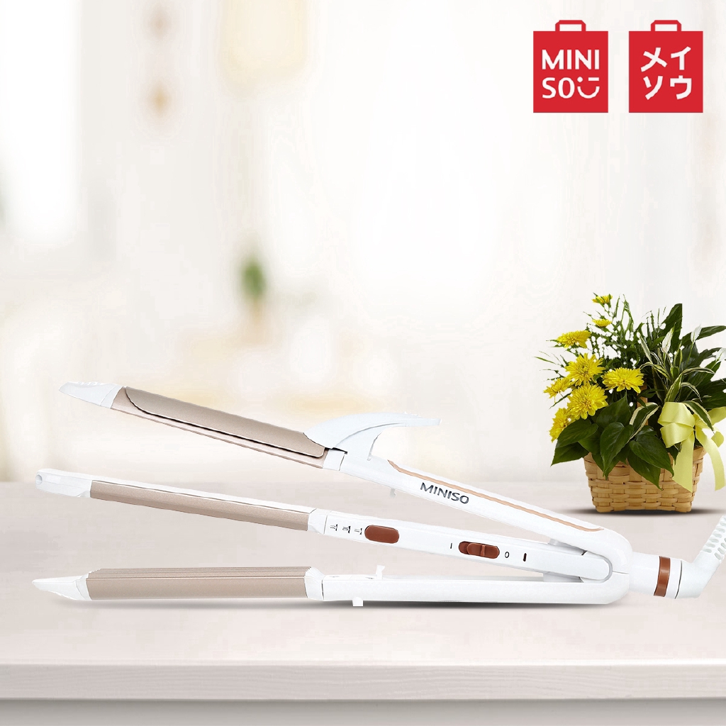 miniso mini hair straightener