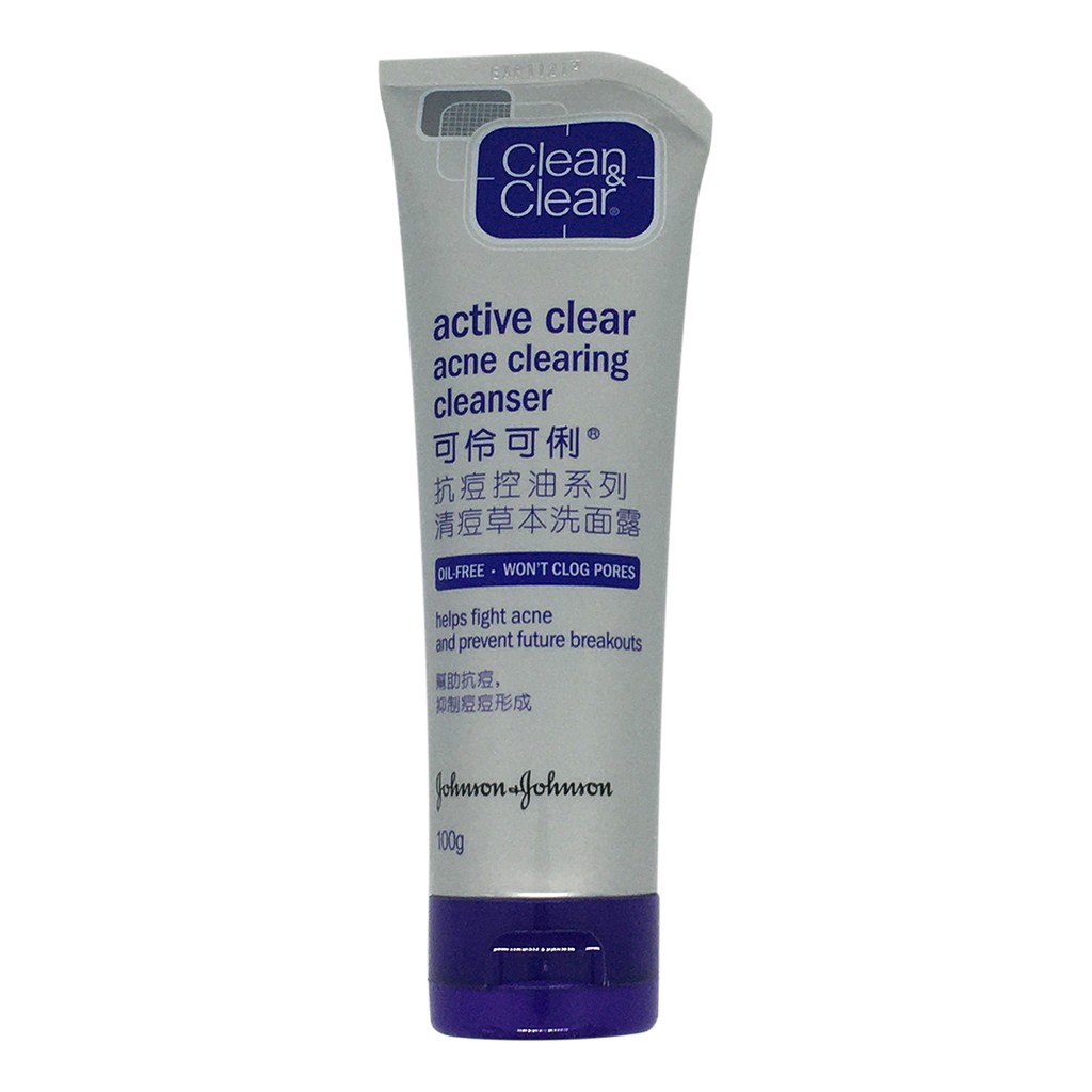 active clear acne clearing cleanser