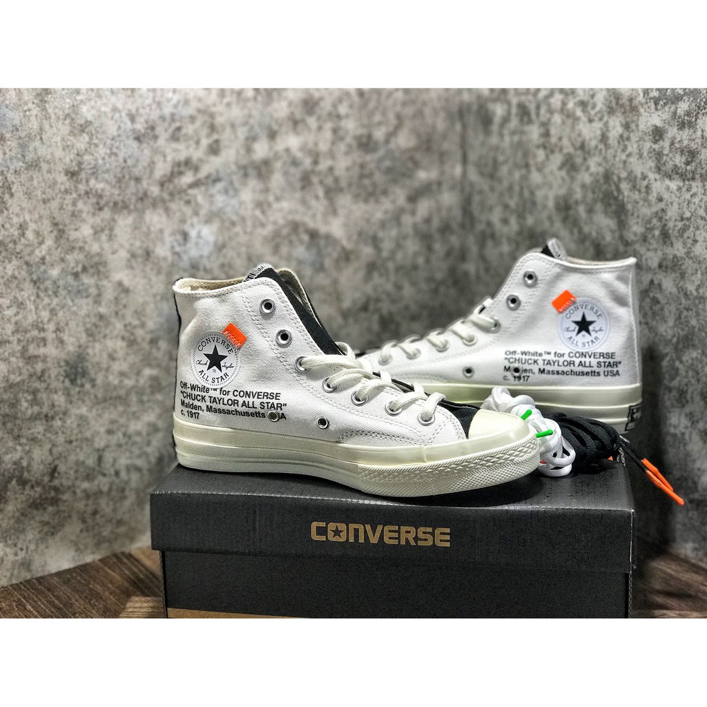 off white converse sample