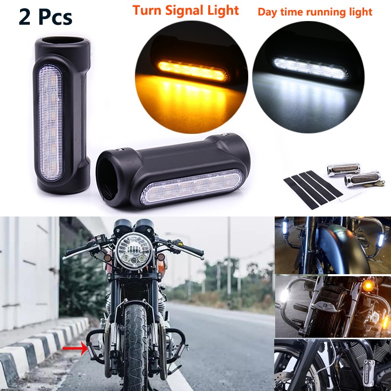 led lights for motorcycle engine guard