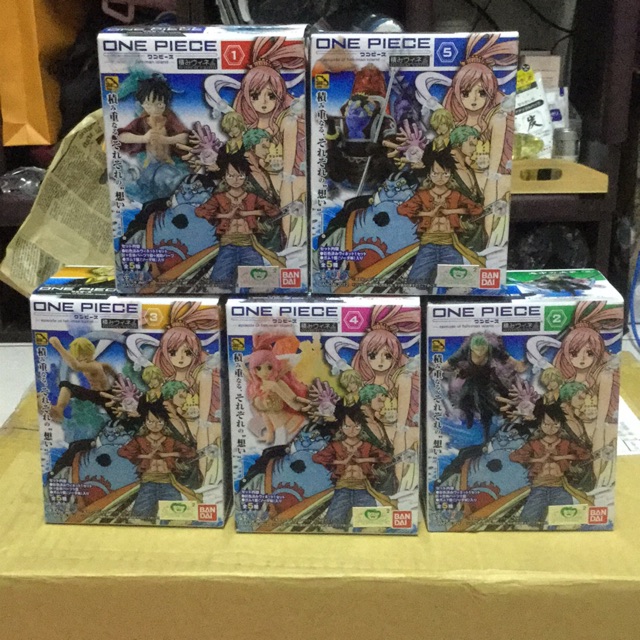 Bandai Original One Piece Episode Of Fish Man Island Diorama Full Set Brand New Rare Discontinued Figures Shopee Malaysia