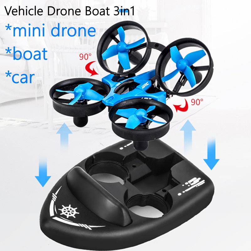 JJRC Children Toy Gift Mini Drone Sea Land And Air Toy