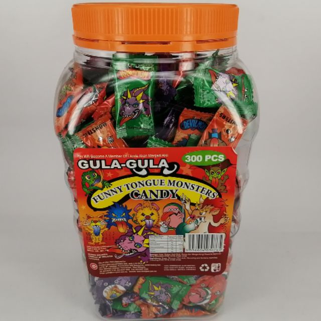 Buy 300 S Funny Tongue Monsters Candy Gula Hantu Seetracker Malaysia