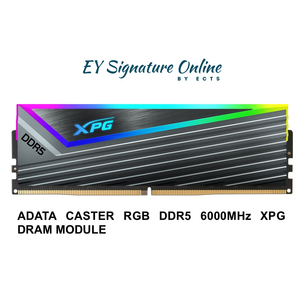 ADATA CASTER RGB DDR5 6000MHz 32GB 16X2 XPG DRAM MODULE RAM | Shopee ...