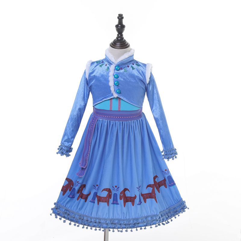 anna frozen winter dress