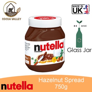 Nutella Ferrero Hazelnut Spread Glass 750g (Made in E.U.)