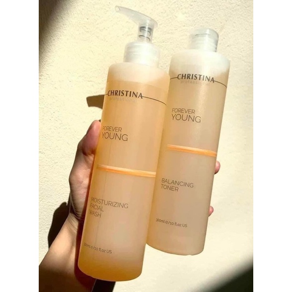 Christina Forever Young cleanser and balancing toner | Shopee Malaysia