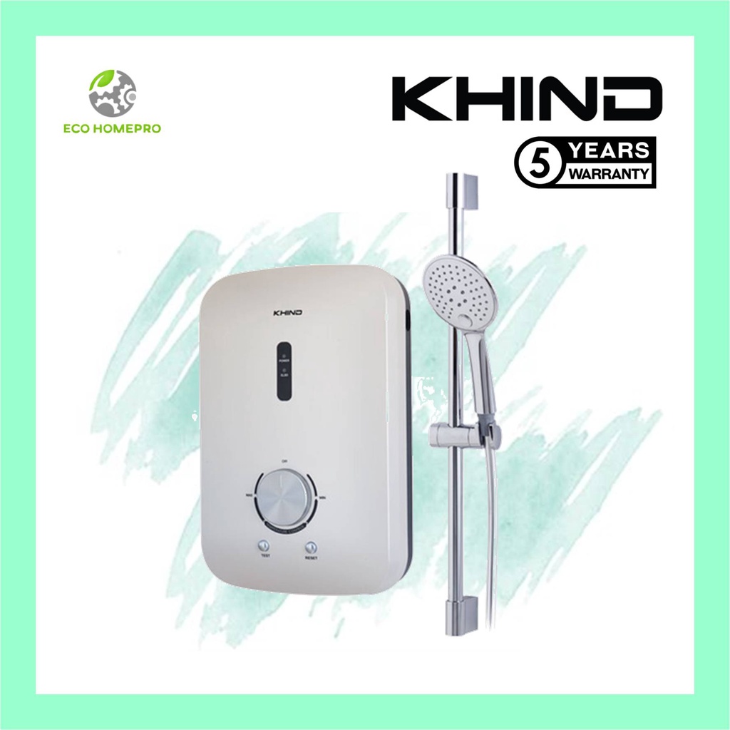 Khind Water Heater WH803 - No Pump (Pearl White)