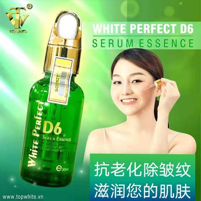 Top White White Perfect D6 Essence Essence Creates A Youthful Youthful Complexion Shopee Malaysia