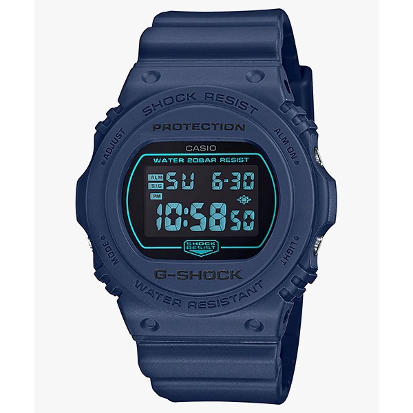 Casio G SHOCK petak Matellic Mirror Face Series DW-5700BBM / DW-5700BBM ...